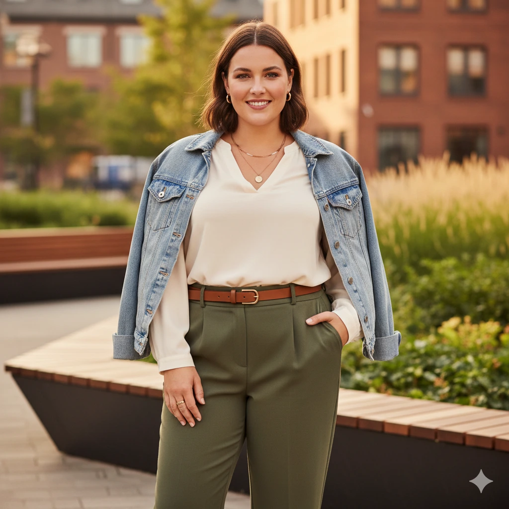 curvy street style outfits